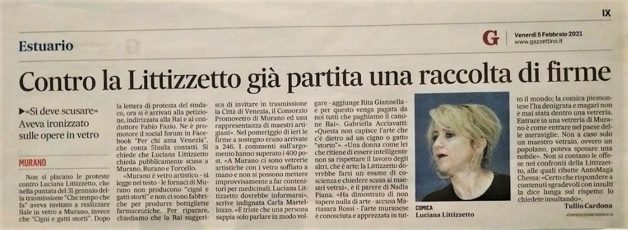 IL_GAZZETTINO_5_febbraio_2021_articolo_di_Tullio_Cardona_-_Petizione_richiesta_scuse_Littizzetto.jpg